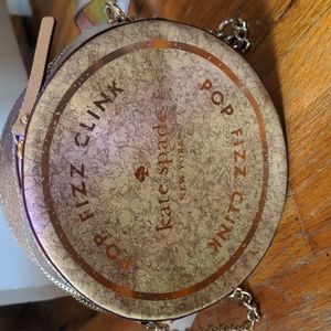 NWT Kate Spade champagne cork purse (style name Mischa)